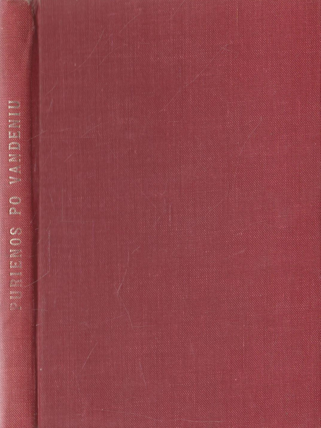 Pulgis Andriušis - Purienos po vandeniu, London, 1963 m.