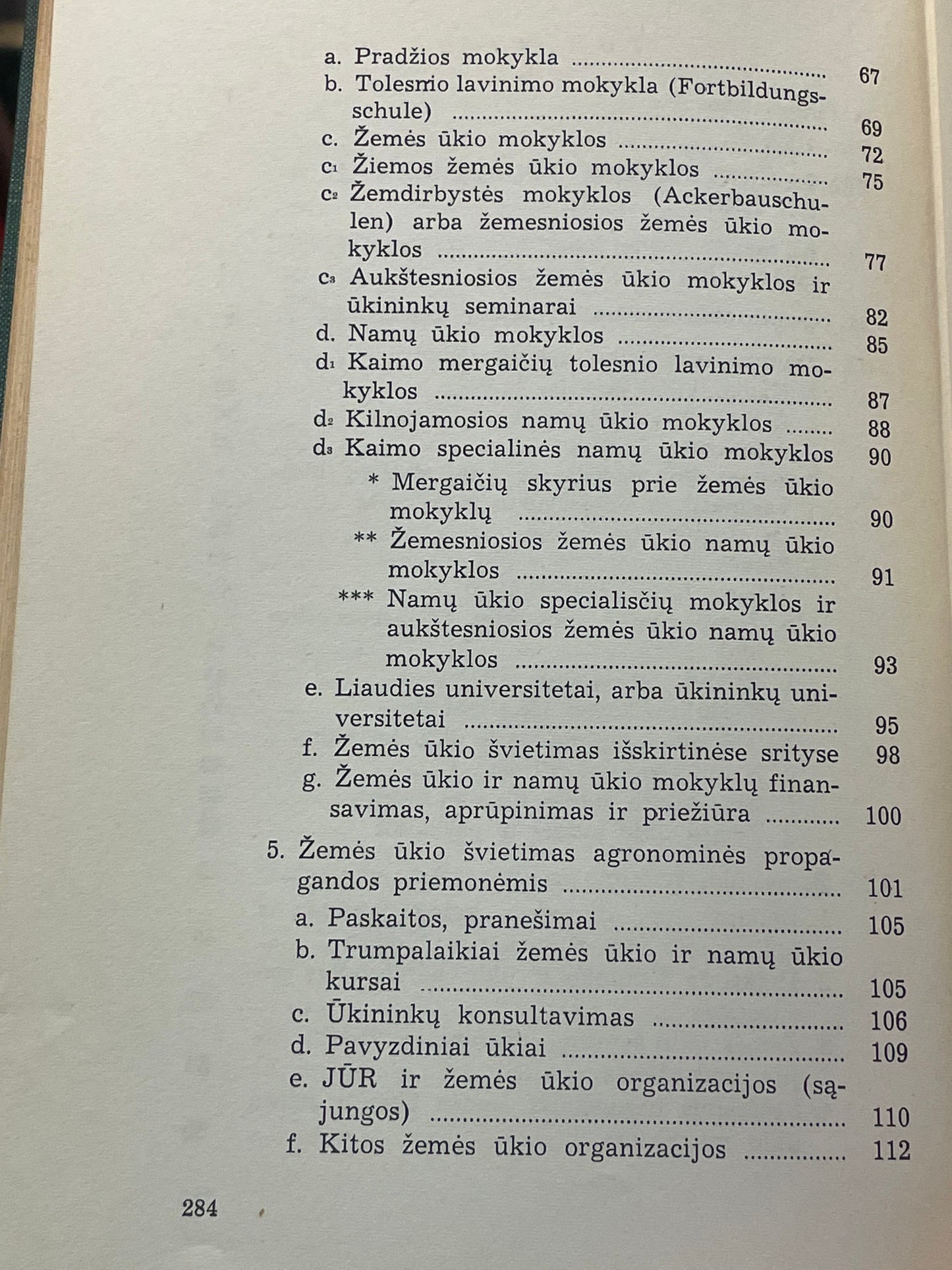 Dr. Juozas Dauparas - Žemės ūkio švietimas: studija, 1966 m., Chicago (su aut. autografu)