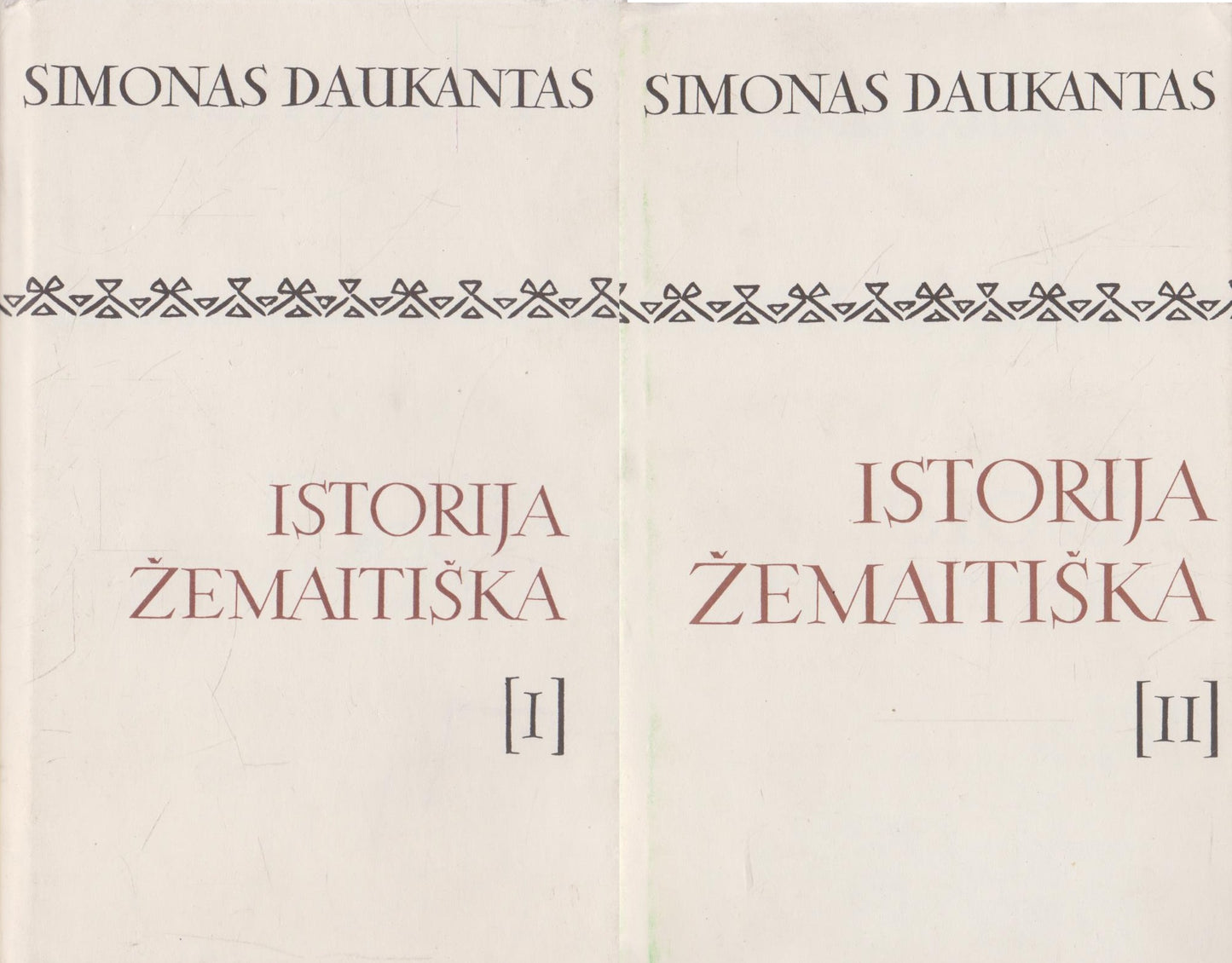 Simonas Daukantas - Istorija žemaitiška II dalys