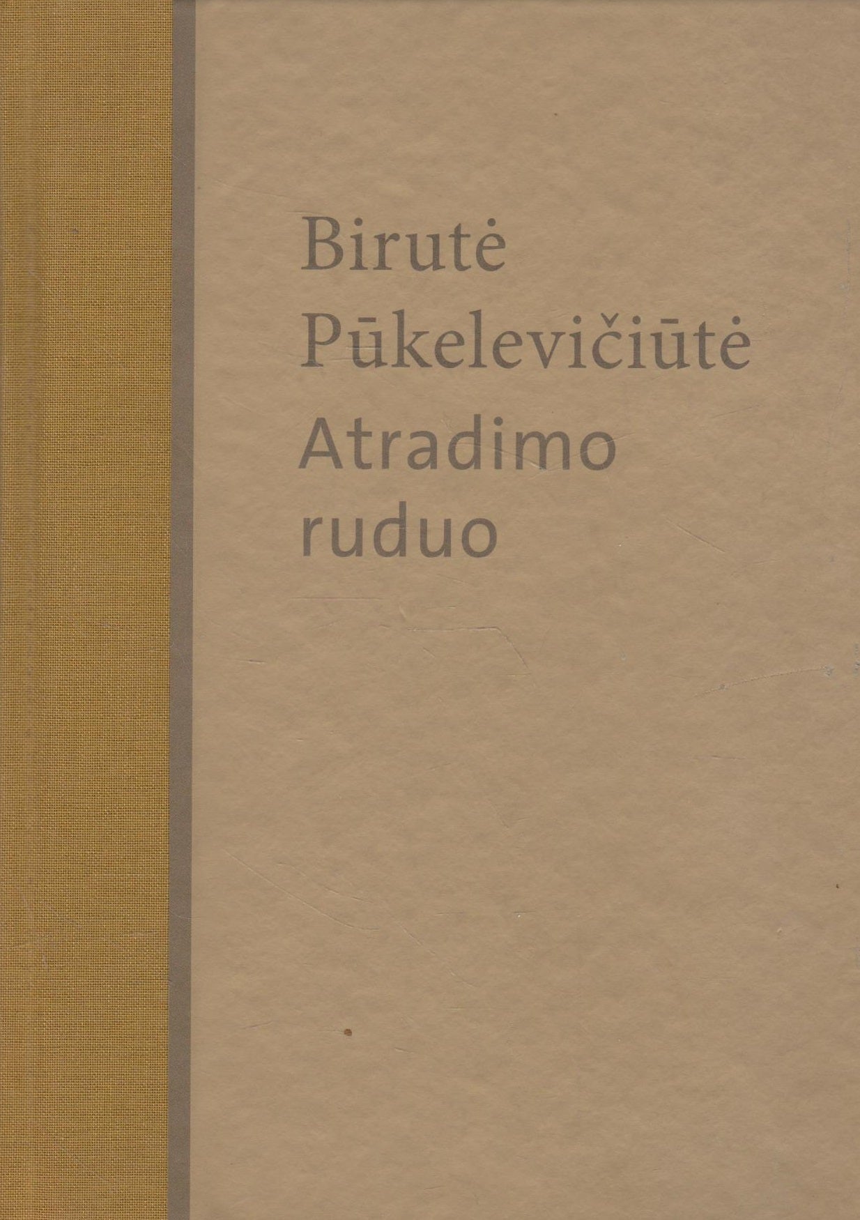 Birutė Pūkelevičiūtė - Atradimo ruduo