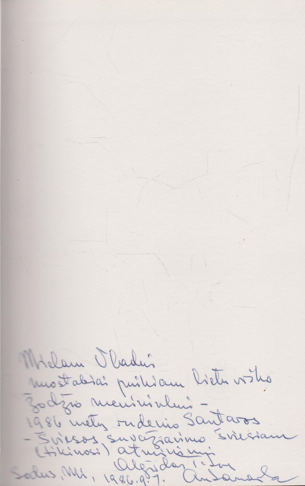Išėjęs negrįžti : Marius Katiliškis gyvenime ir kūryboje