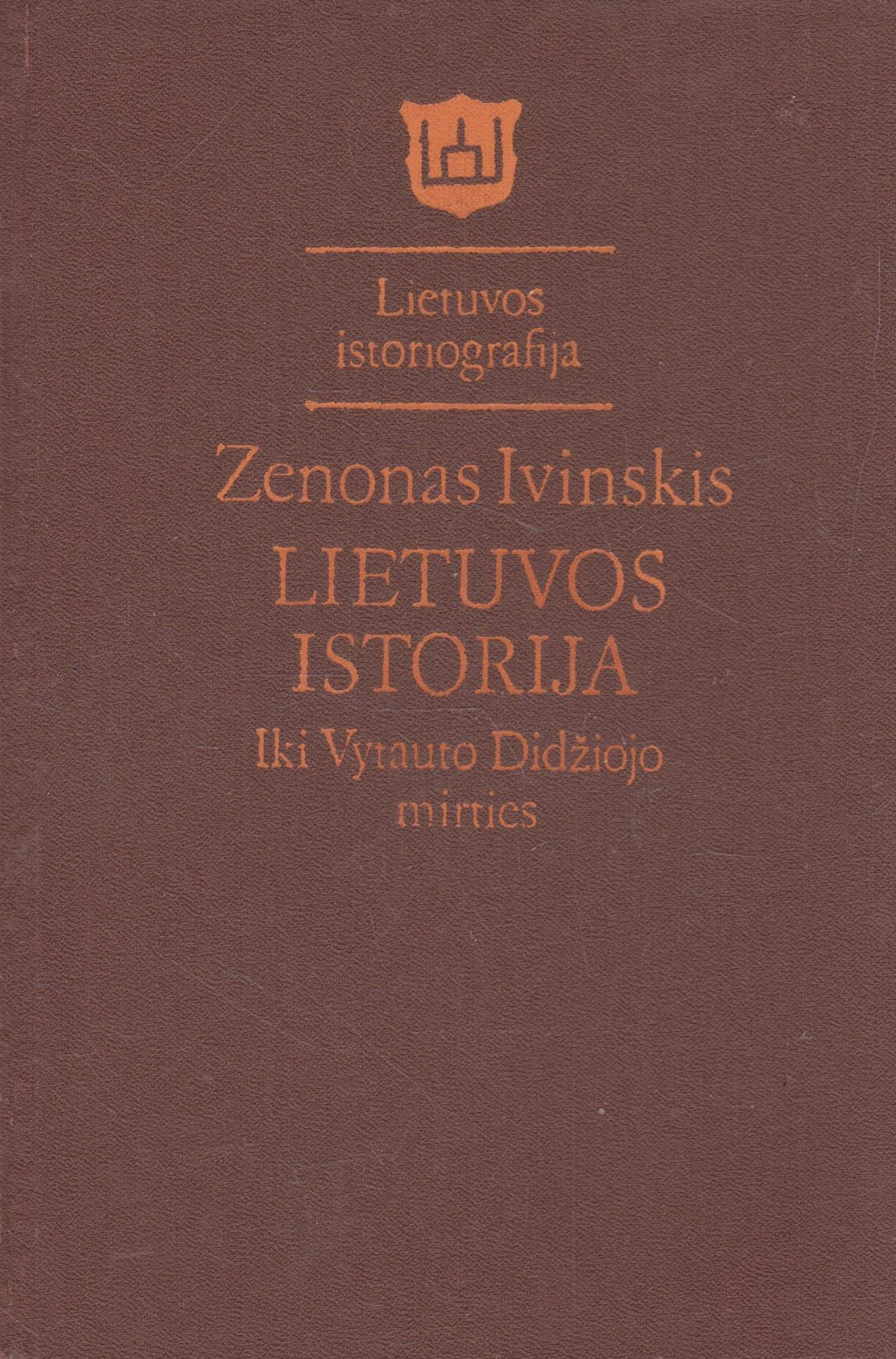 Zenonas Ivinskis - Lietuvos istorija