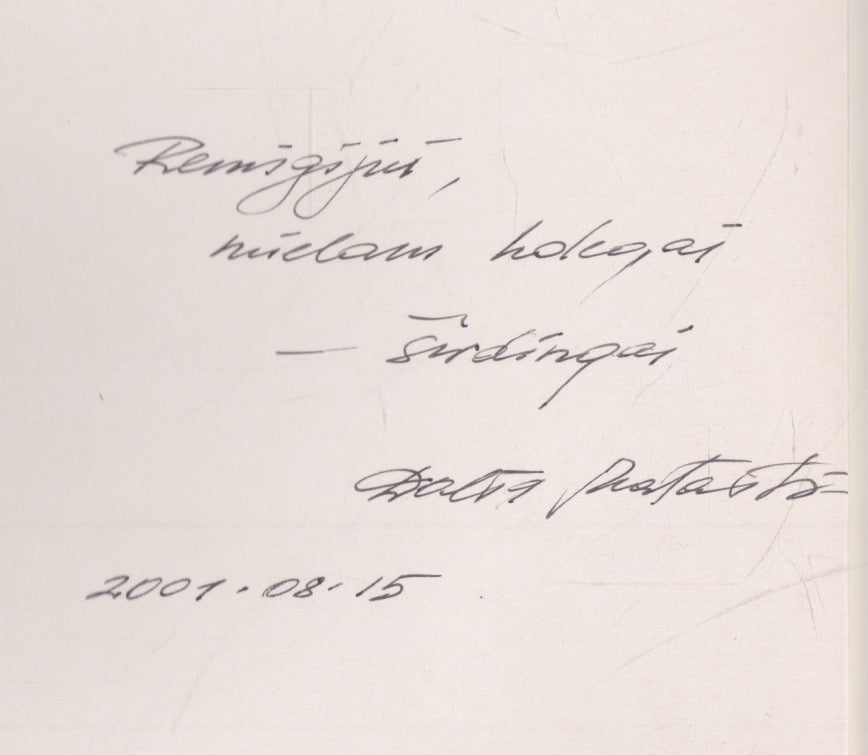 H. Šabasevičius - Dalia Mataitienė. Ženklai erdvėje (su aut. dedikacija)