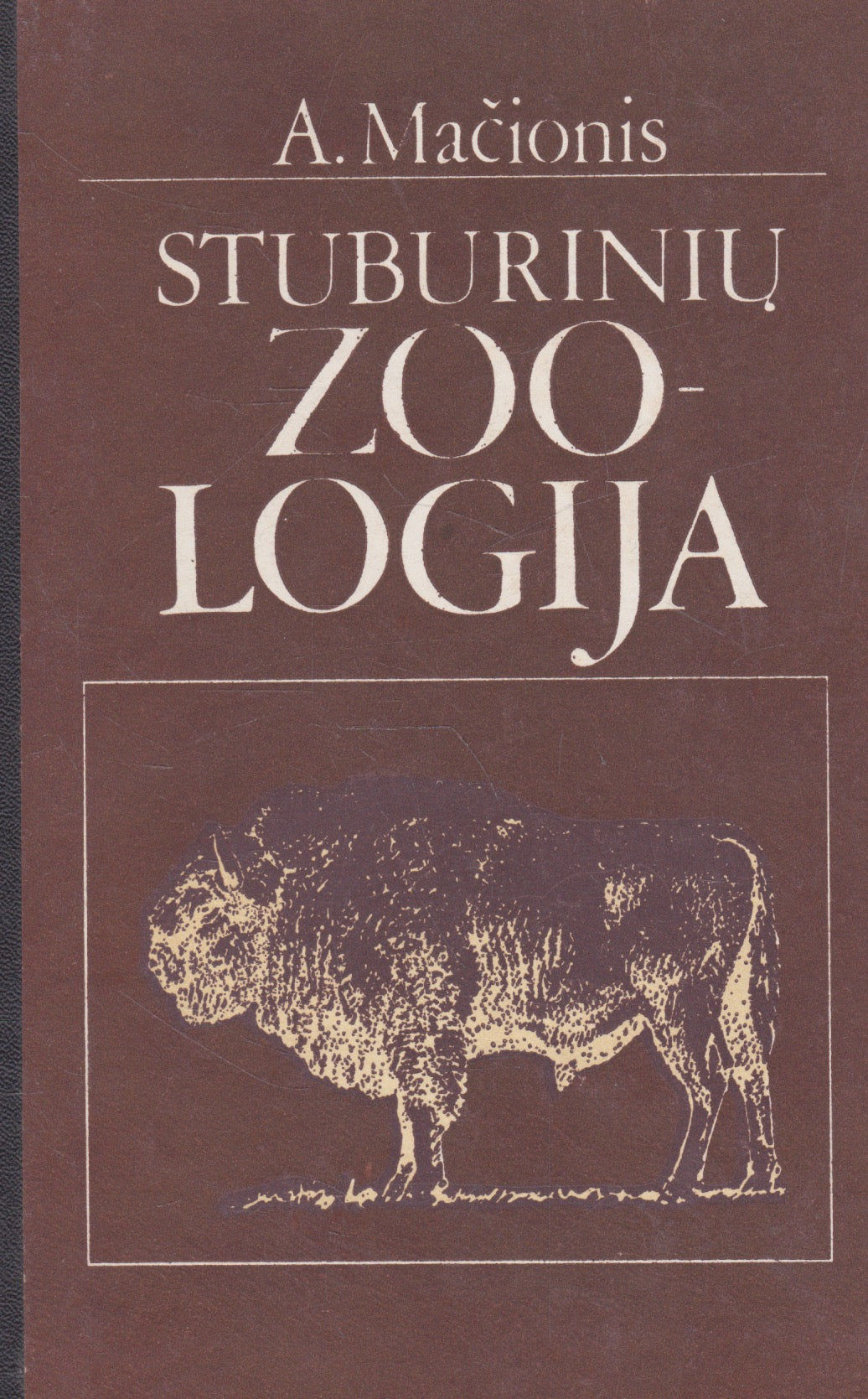 A. Mačionis - Stuburinių zoologija
