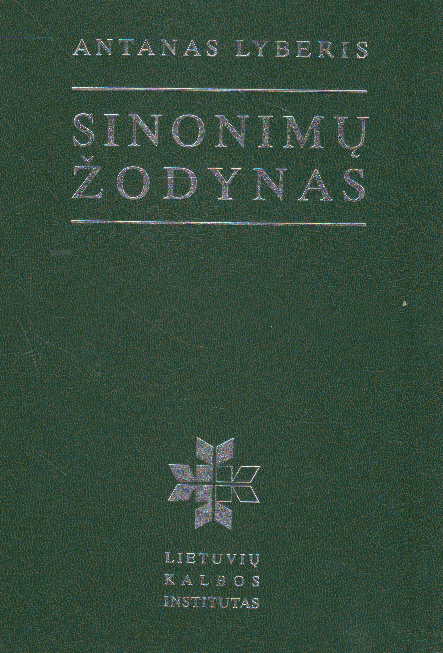 Antanas Lyberis - Sinonimų žodynas