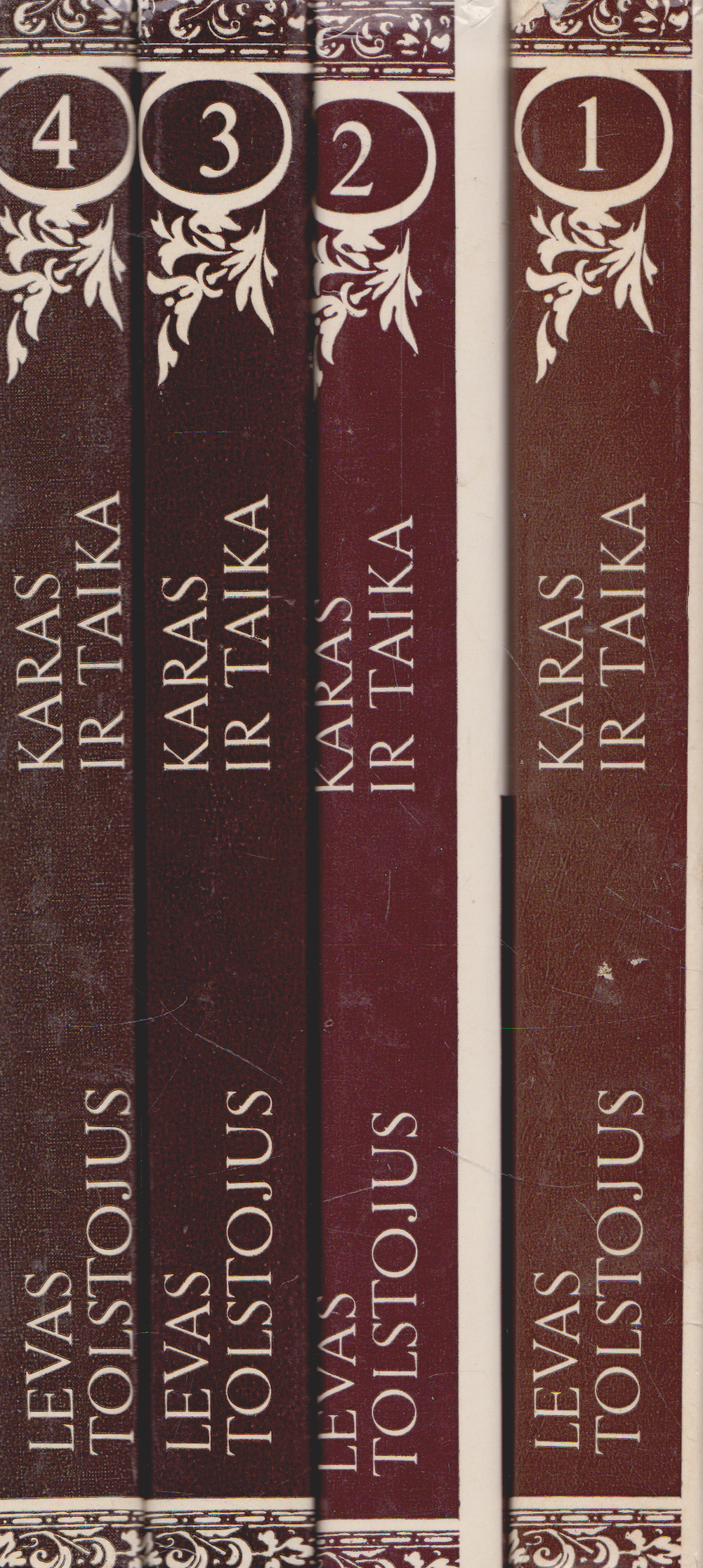 Levas Tolstojus - Karas ir taika (4 tomai)