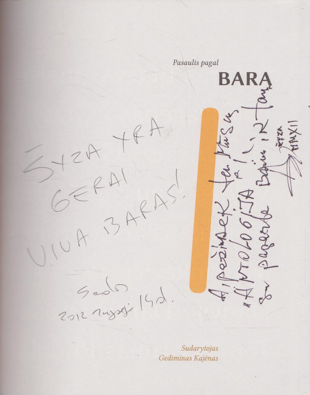 Pasaulis pagal Barą