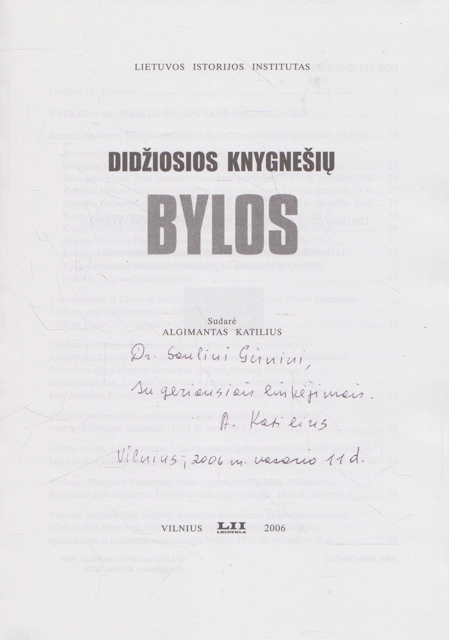 Didžiosios knygnešių bylos