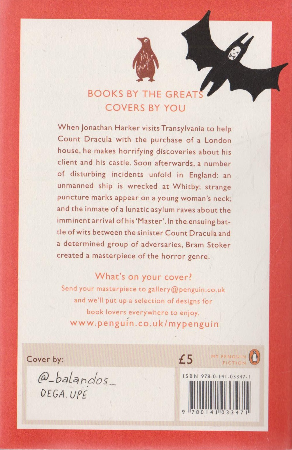 Dracula by Bram Stoker iliustr. dega.upė