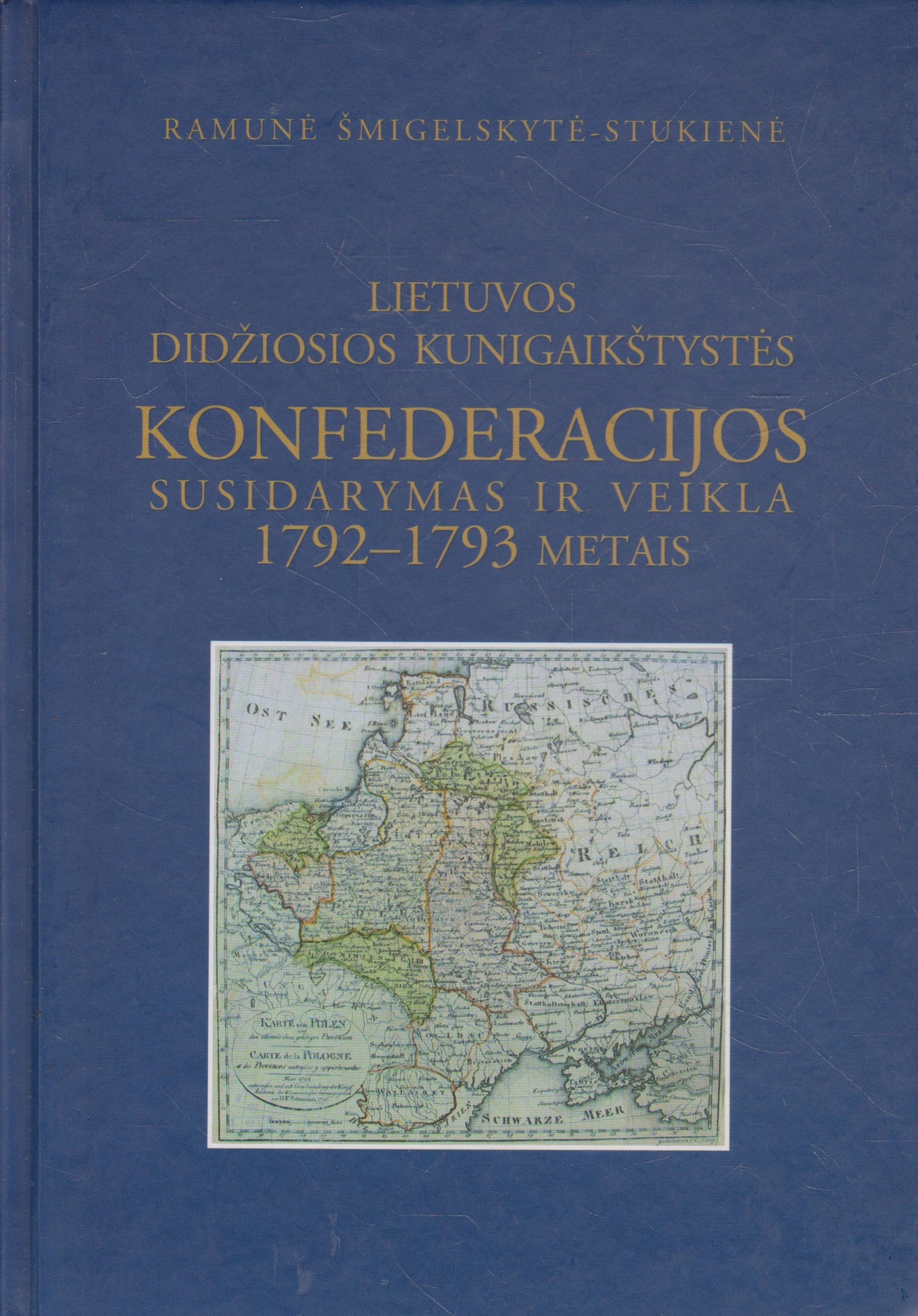 LDK konfederacijos susidarymas ir veikla 1792-1793 metais