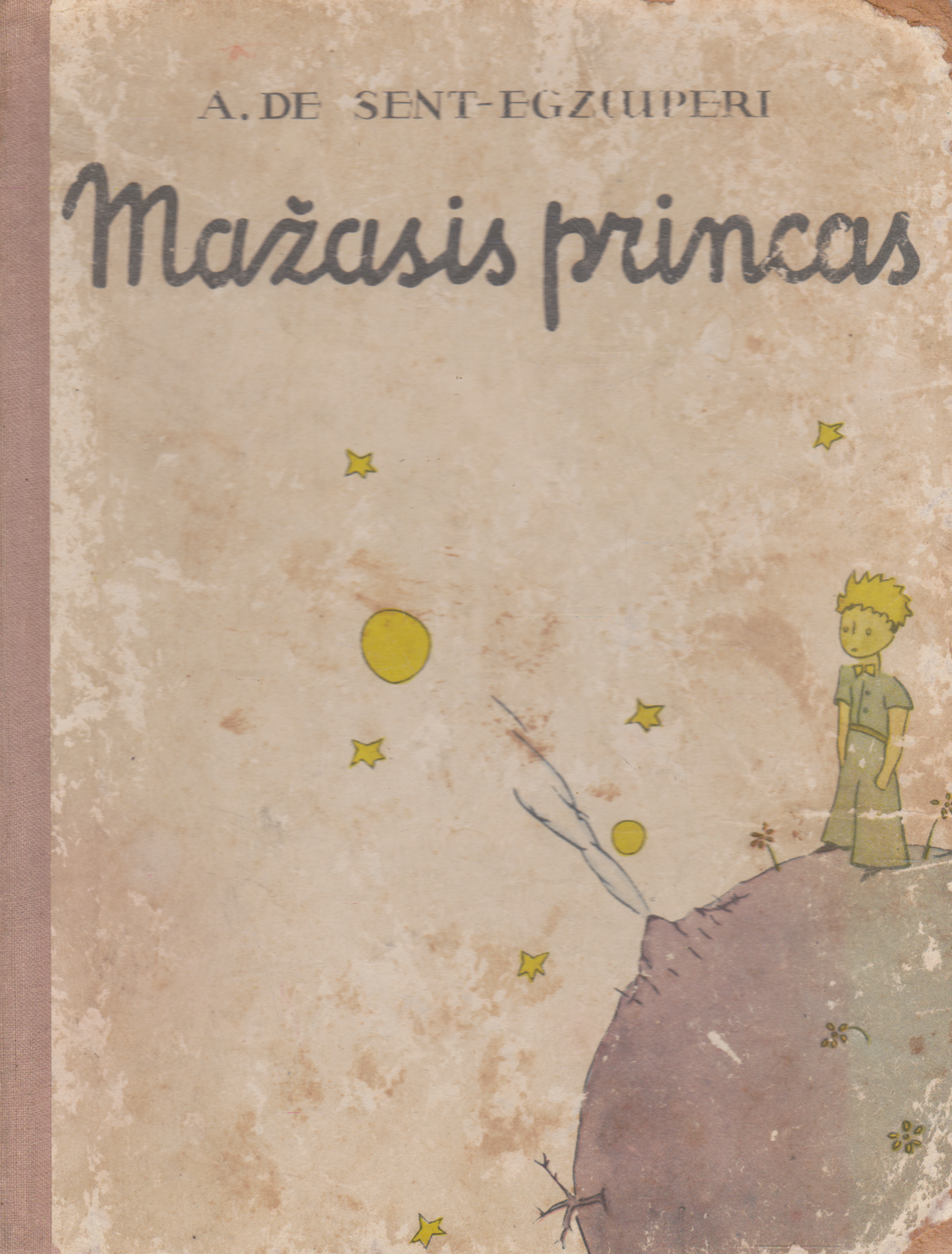 A. de Sent-Egziuperi - Mažasis princas (žr. būklę)