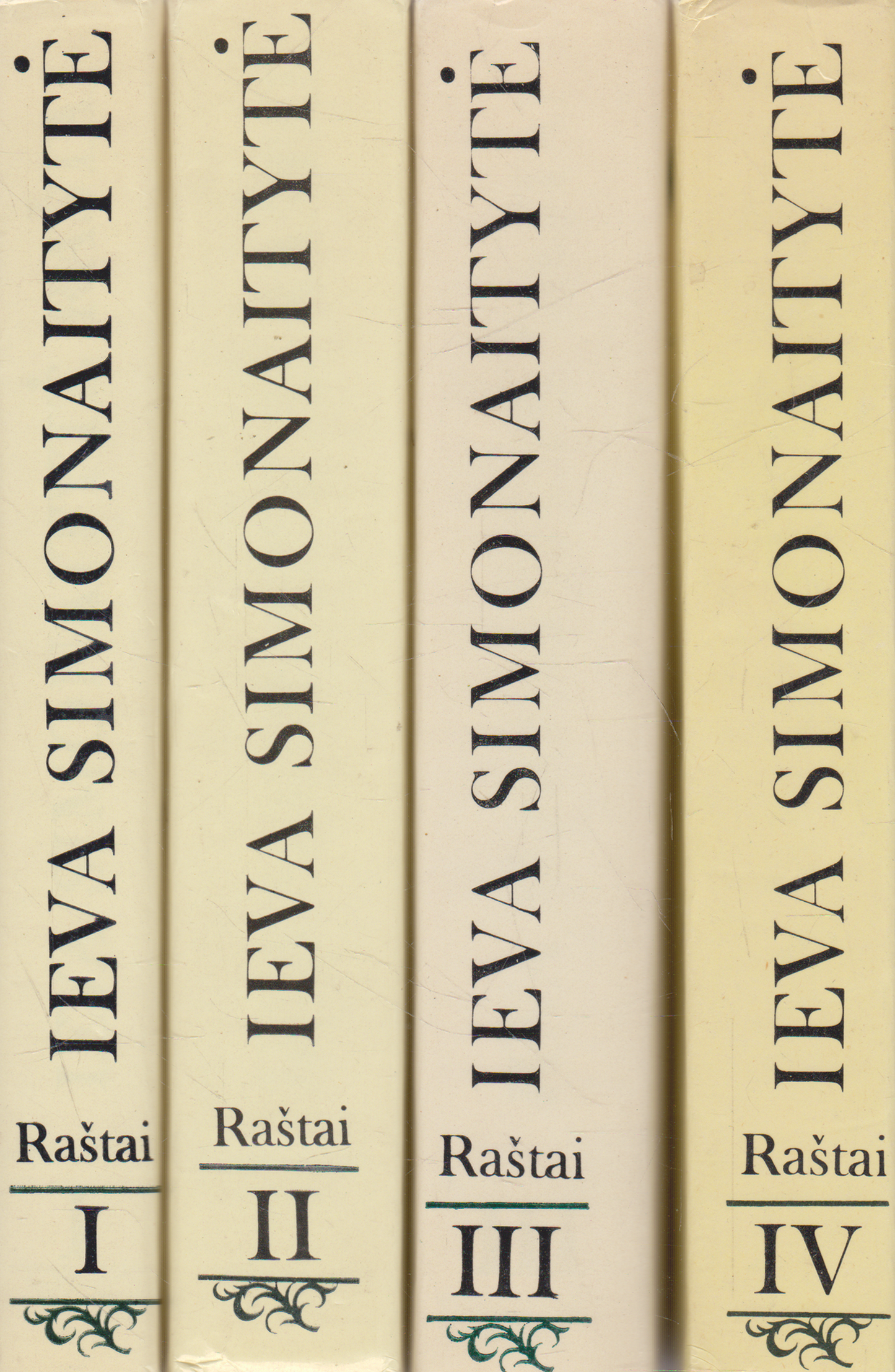 Ieva Simonaitytė - Raštai (I-IV t.)