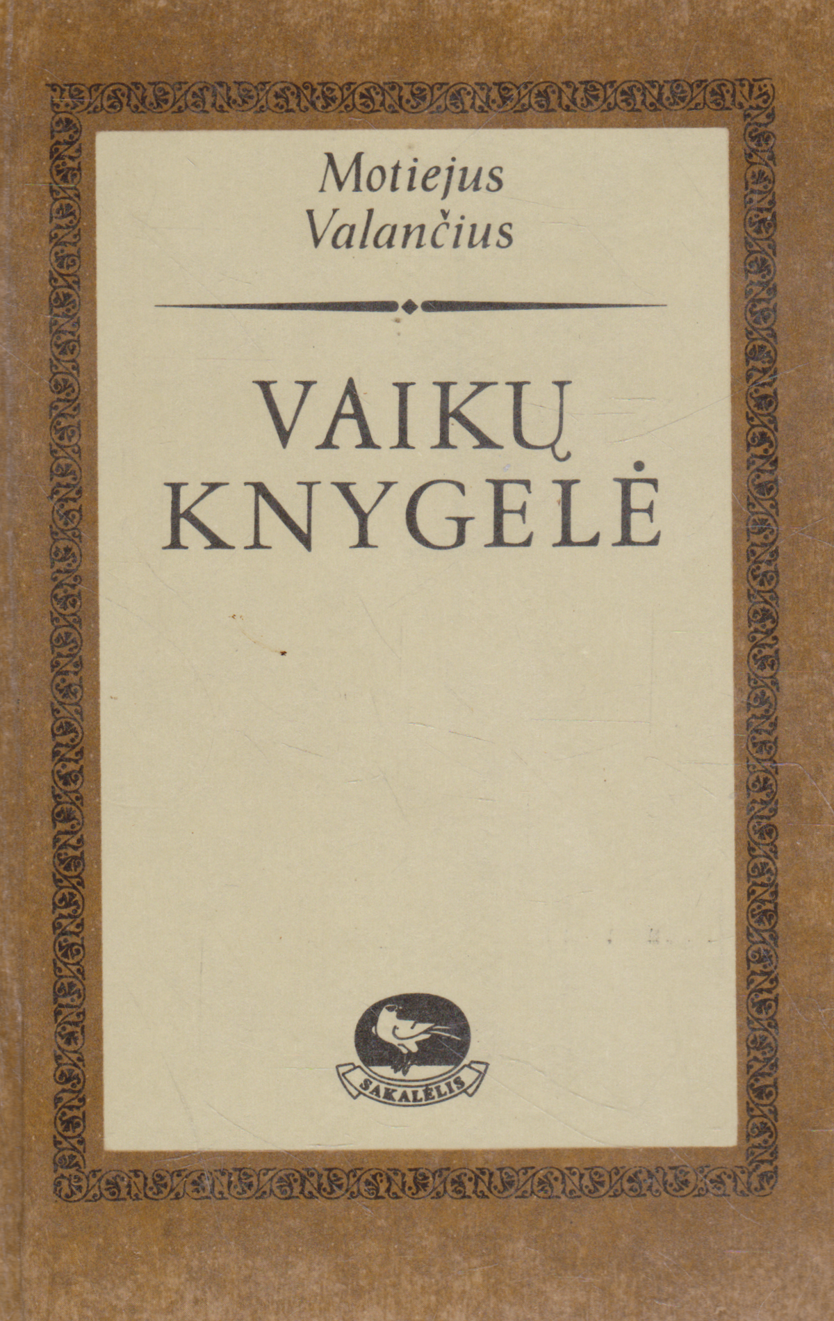 M. Valančius - Vaikų knygelė