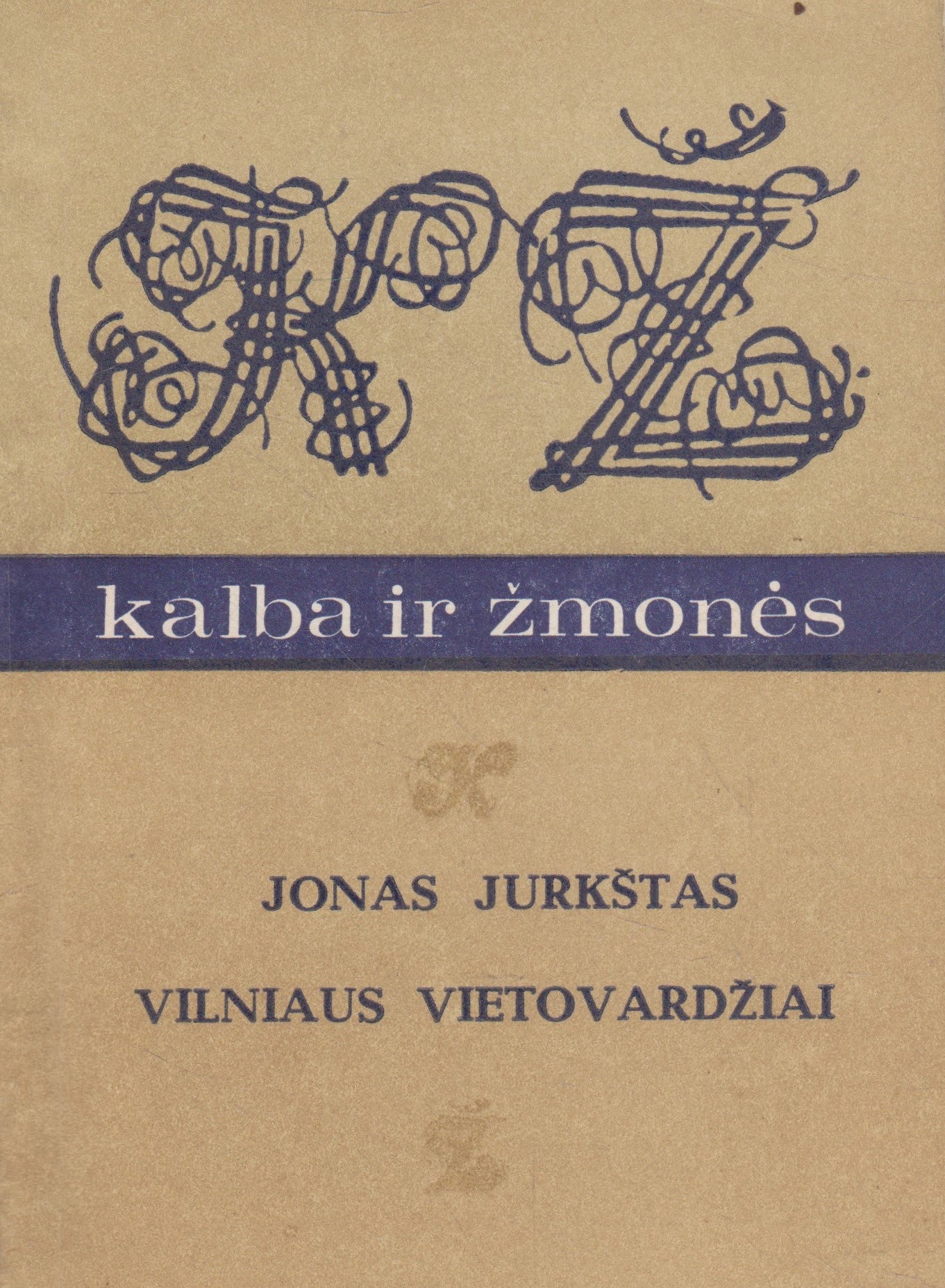 J. Jurkštas - Vilniaus vietovardžiai