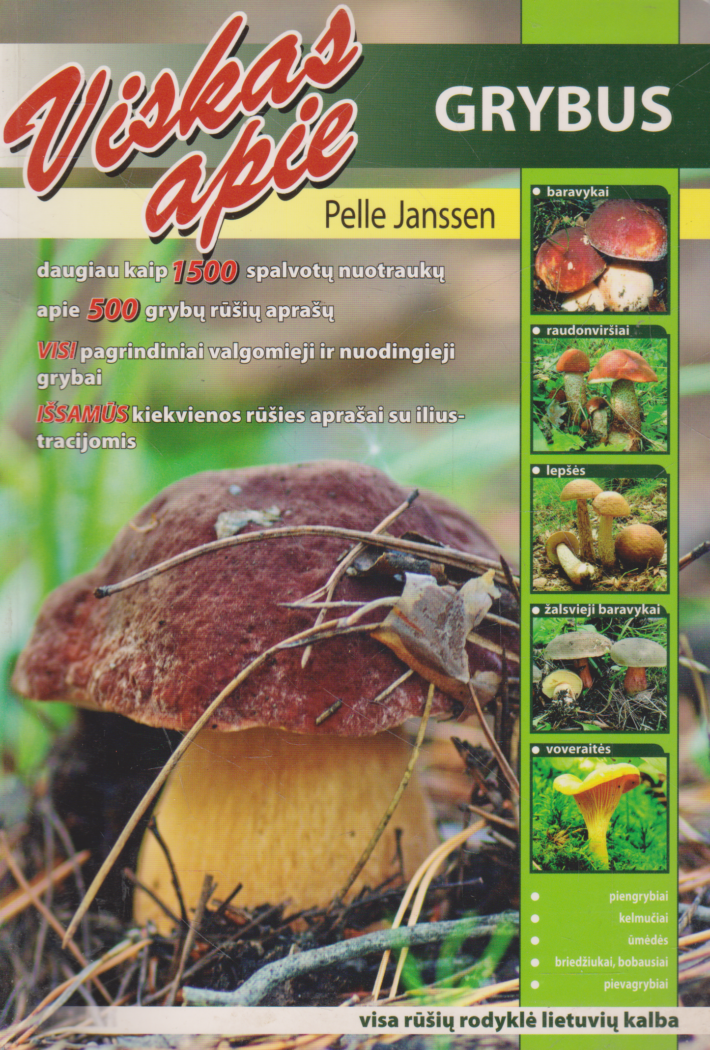 Paul Janssen - Viskas apie grybus