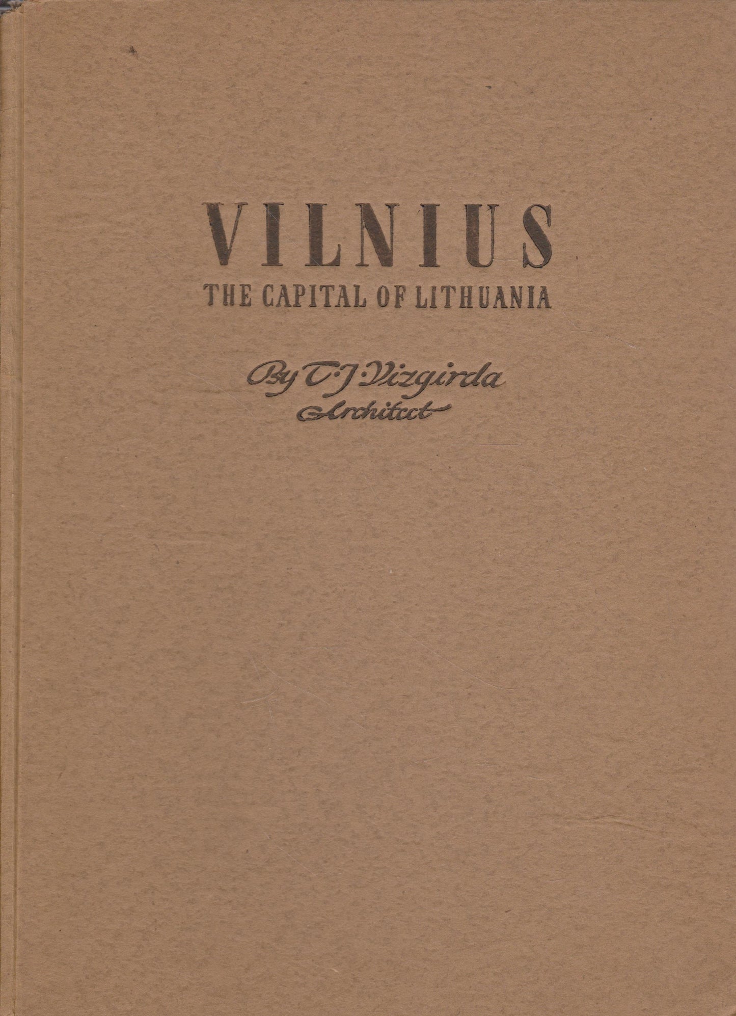 Vilnius the capital of Lithuania, 1948, Munich