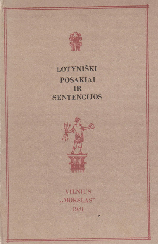 J. Vosylius - Lotyniški posakiai ir sentencijos