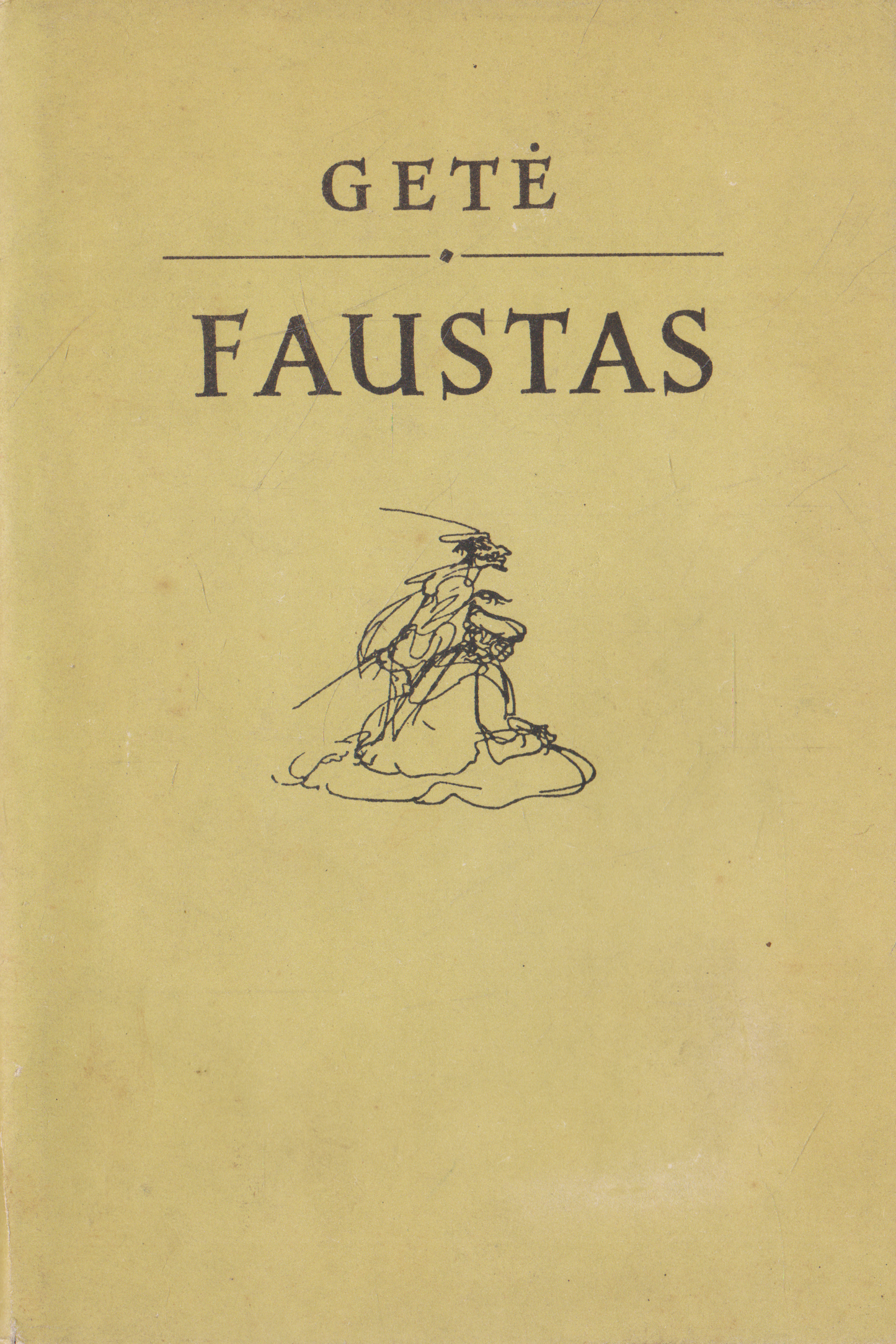 J. W. Goethe - Faustas, 1960 m.
