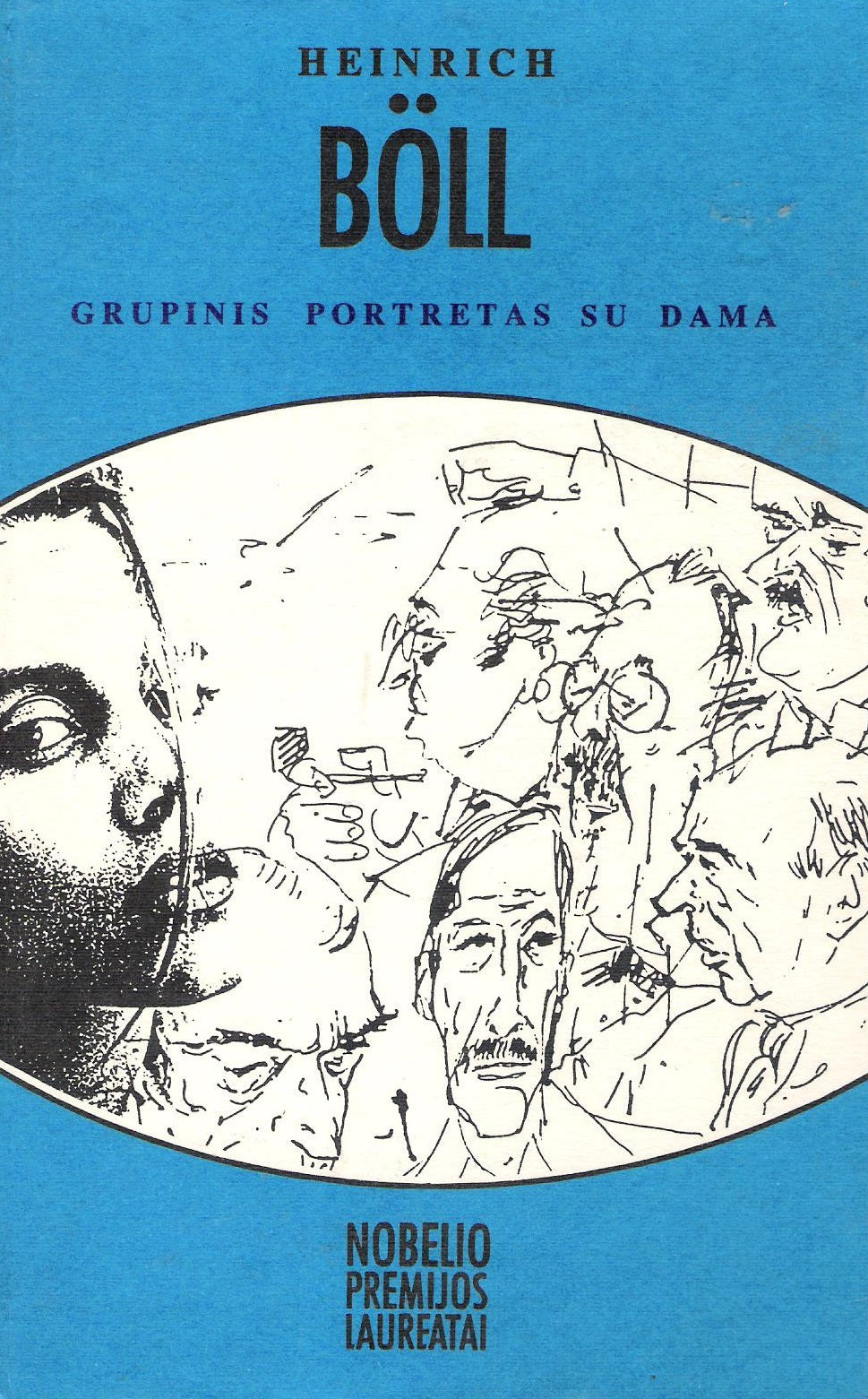 H. Böll - Grupinis portretas su dama (žr. būklę)
