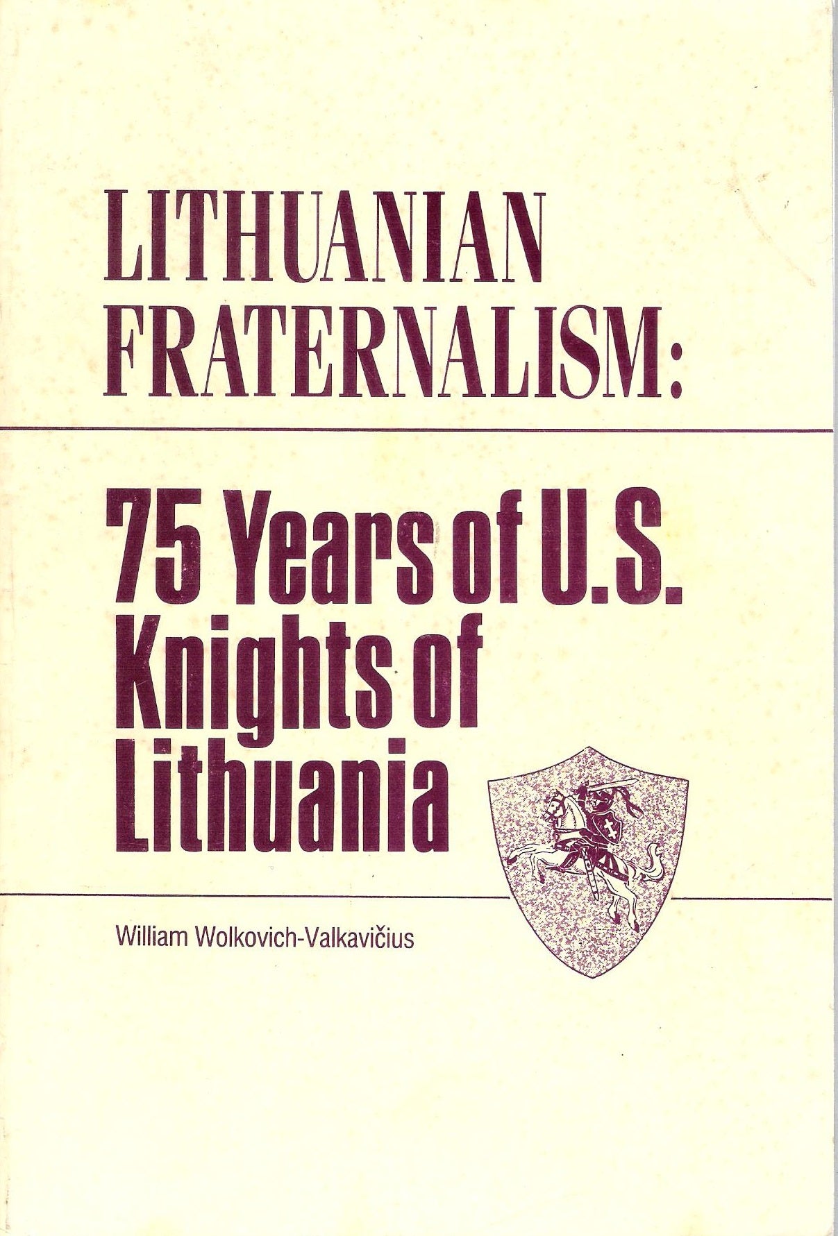 Lithuanian Fraternalism, Brooklyn, 1988