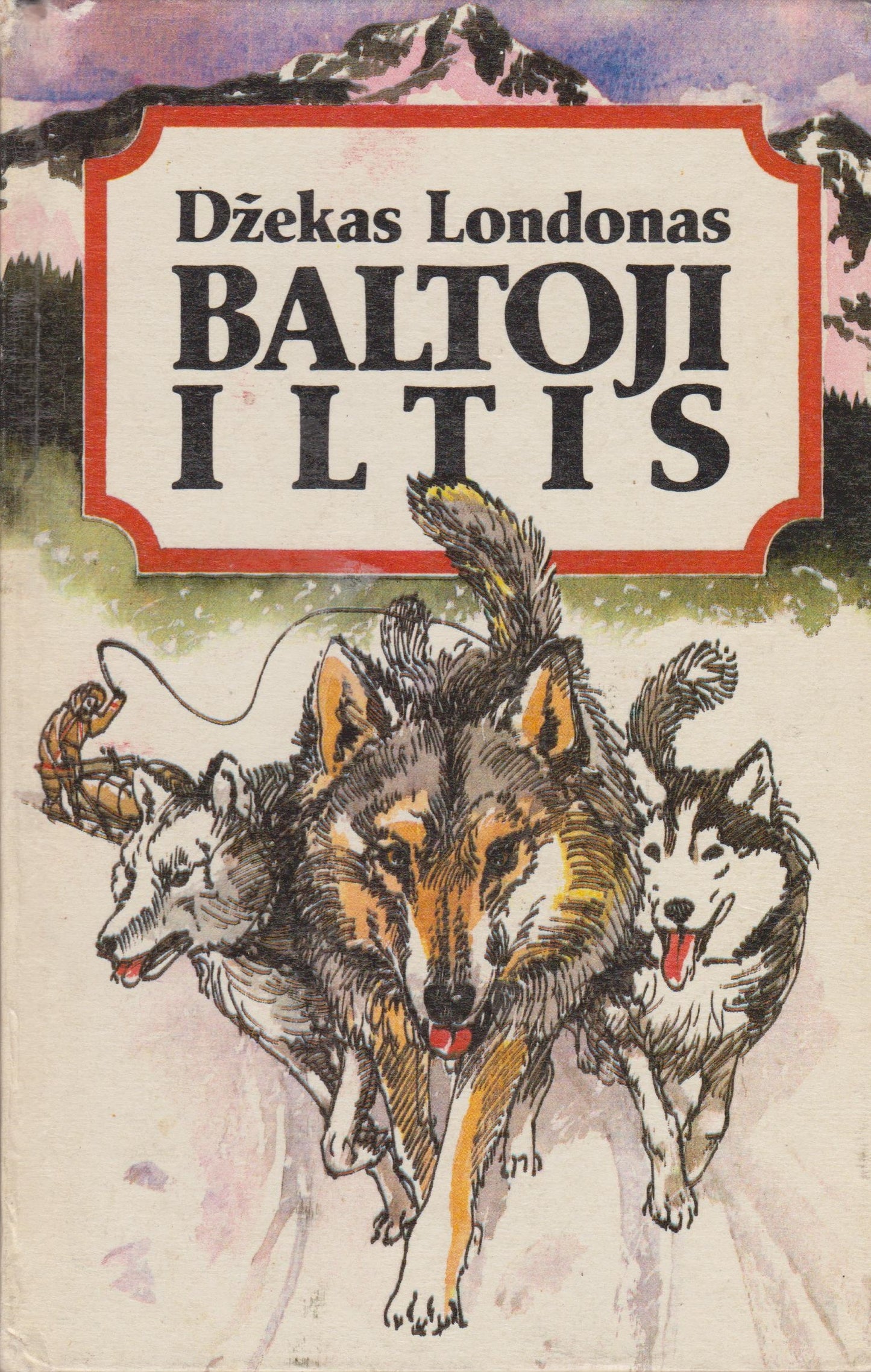Džekas Londonas - Baltoji iltis, 1992 m.
