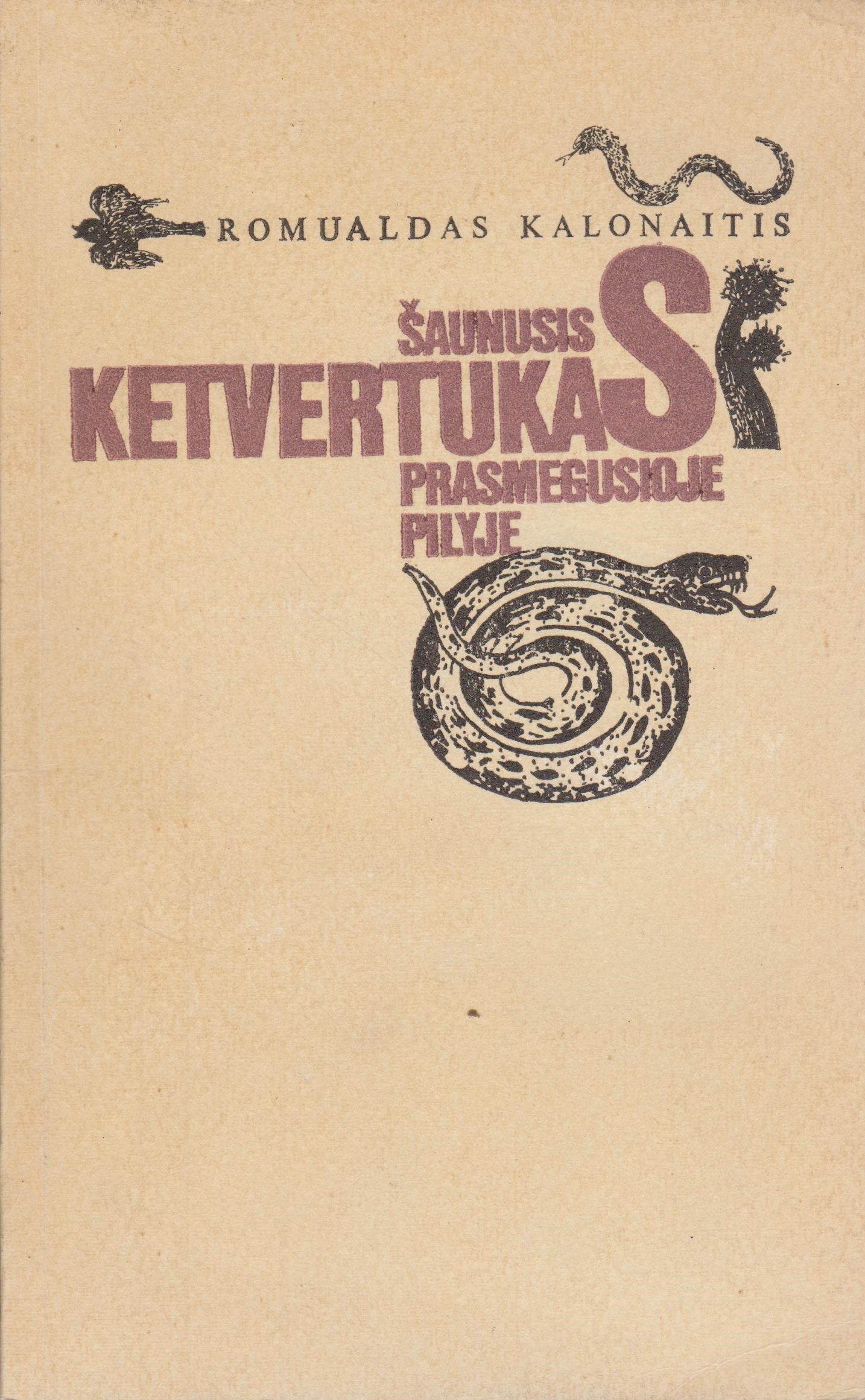 R. Kalonaitis - Šaunusis ketvertukas prasmegusioje pilyje