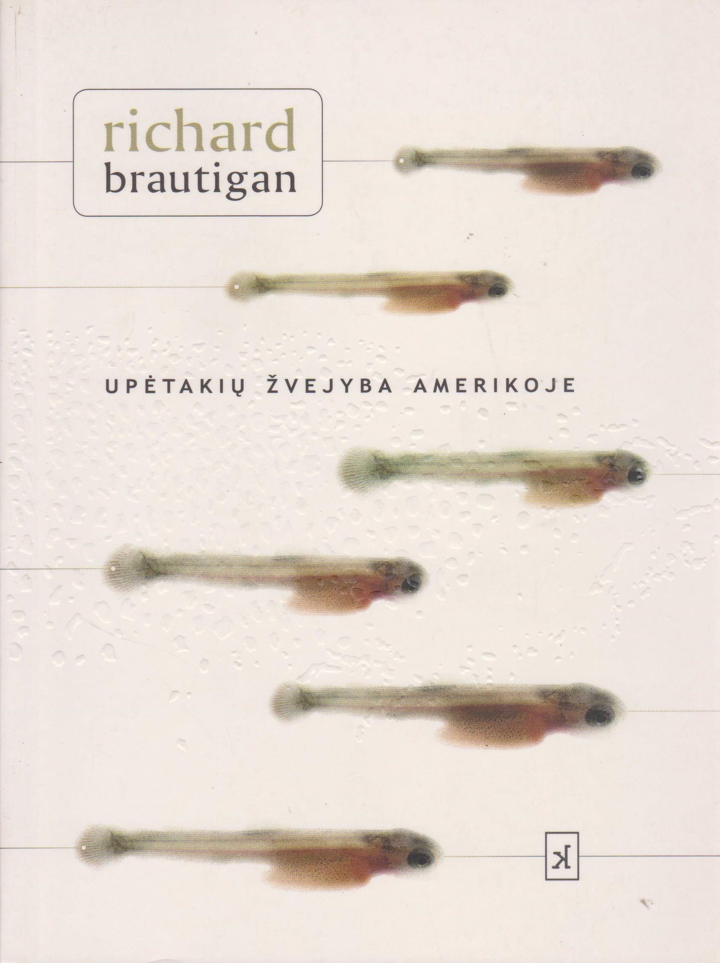Richard Brautigan - Upėtakių žvejyba Amerikoje (žr. būklę)