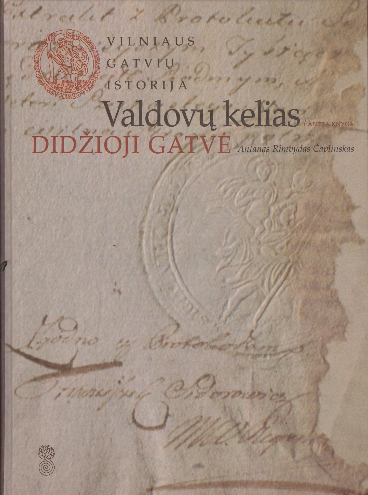 Didžioji gatvė: valdovų kelias; Vilniaus gatvių istorija