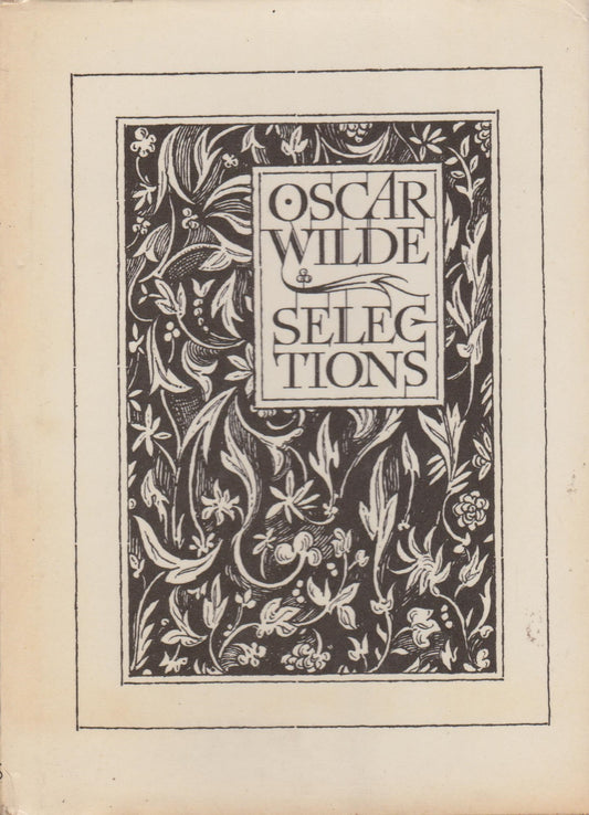 Oscar Wilde - Selections (2 knygos)