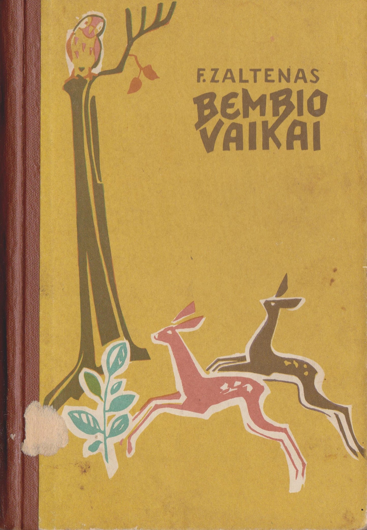 F. Zaltenas - Bembio vaikai, 1959 m. (žr. būklę)