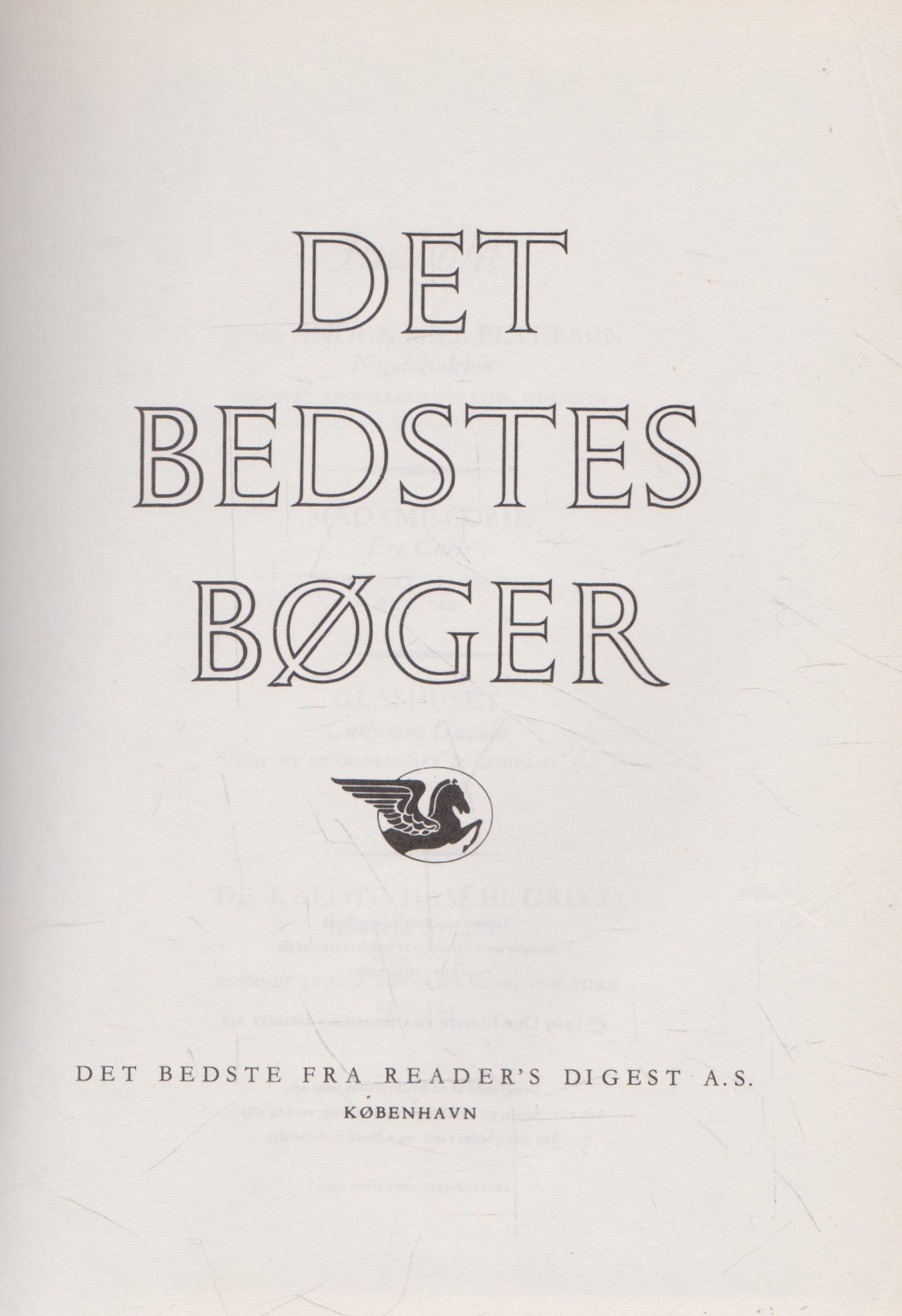 Det bedstes bøger - N. Balchin / E. Curie / C. Gaskin / D. Braider