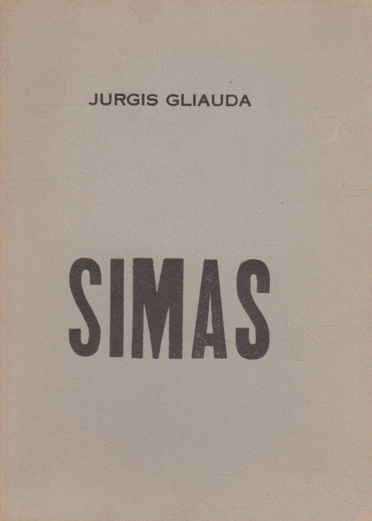 Jurgis Gliauda - Simas, 1971, Cleveland