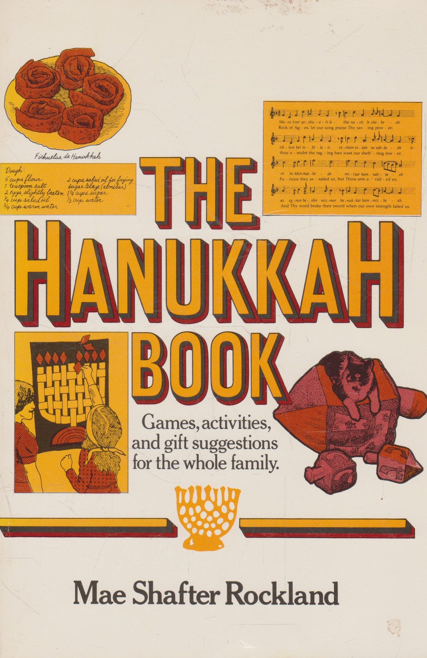 Mae Shafter Rockland - The Hanukkah Book (look condition)