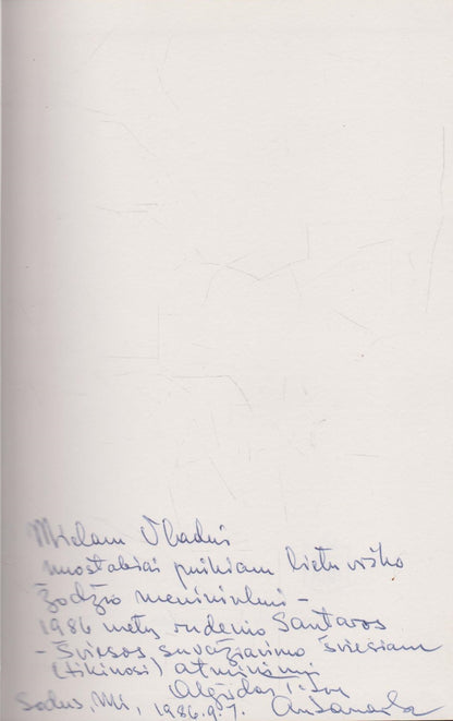 Išėjęs negrįžti : Marius Katiliškis gyvenime ir kūryboje