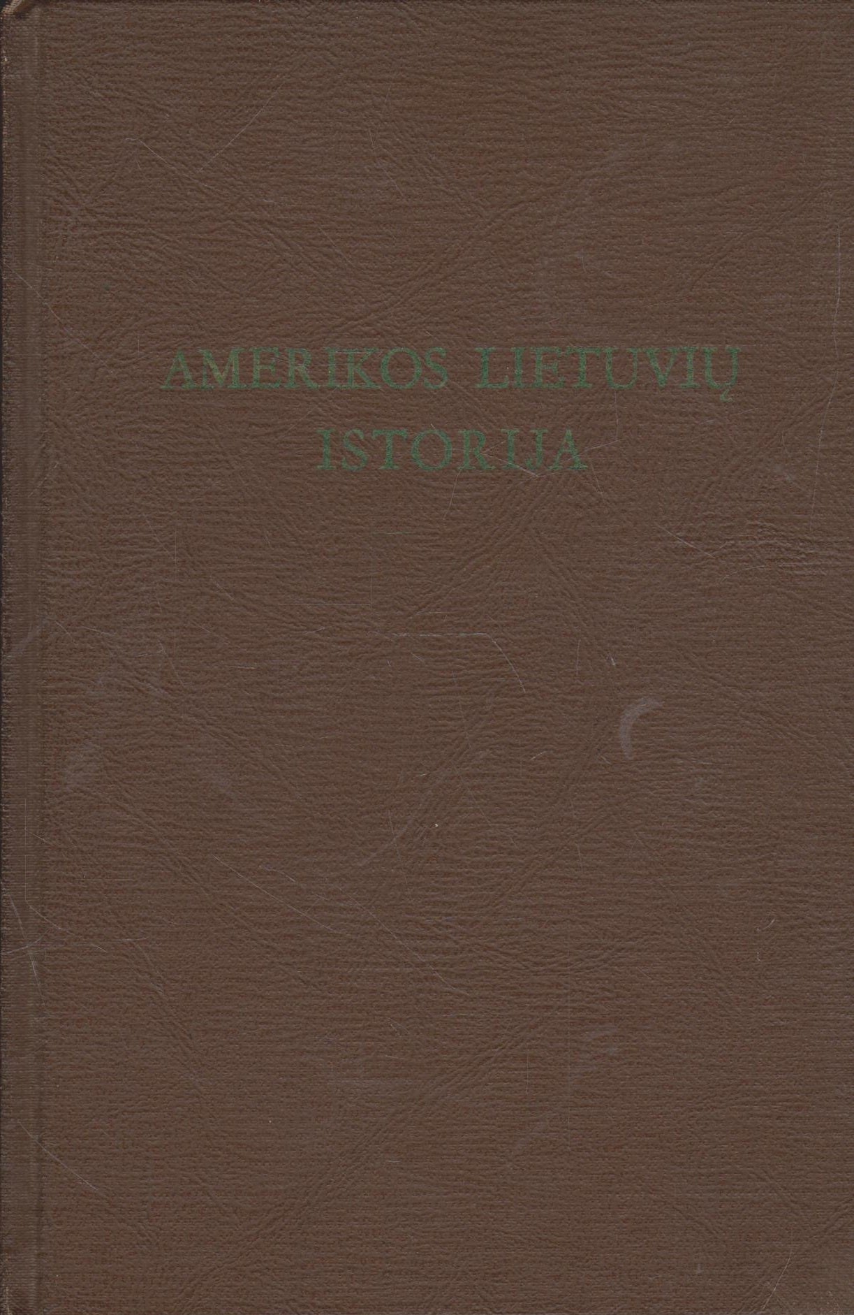 Antanas Kučas - Amerikos lietuvių istorija