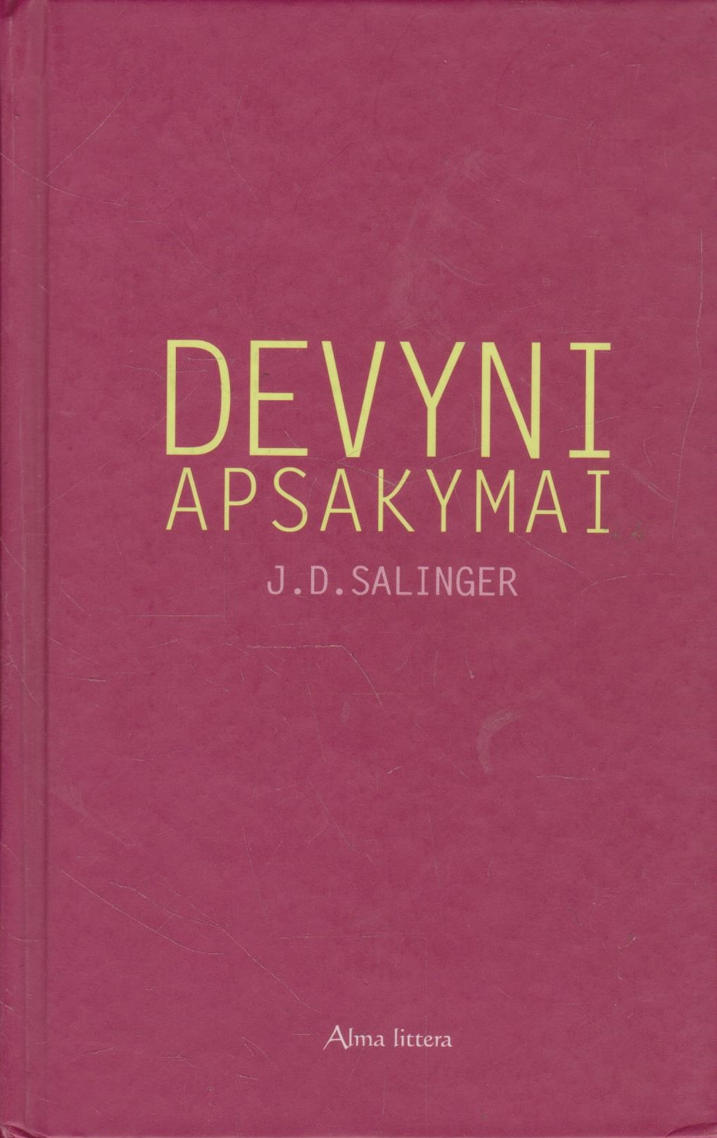 J.D. Salinger - Devyni apsakymai (žr. būklę)