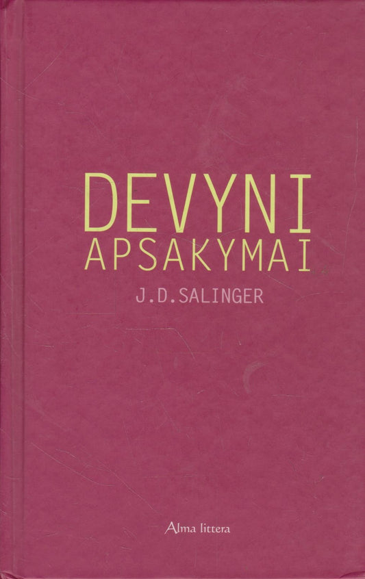 J.D. Salinger - Devyni apsakymai (žr. būklę)