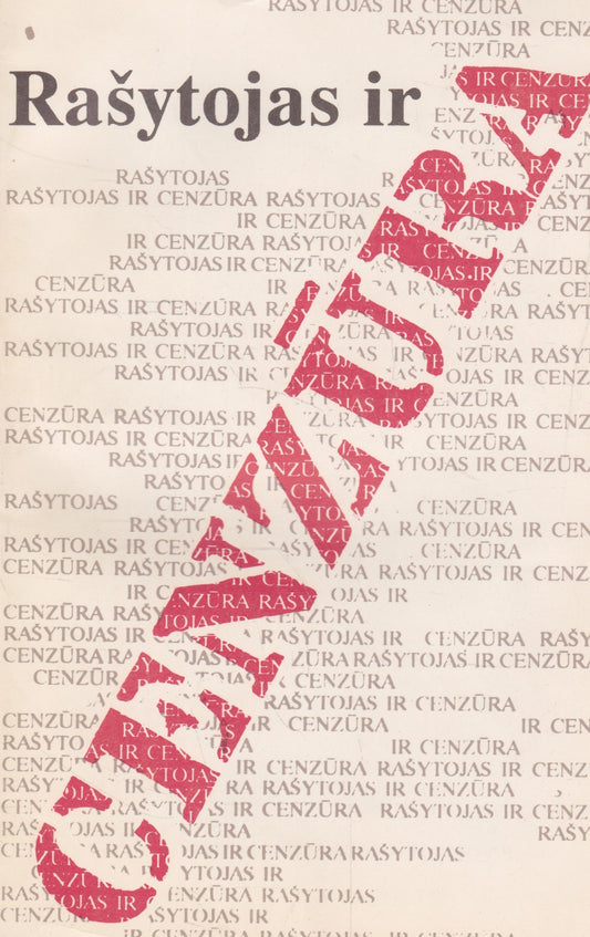 Arvydas Sabonis, Stasys Sabonis - Rašytojas ir cenzūra