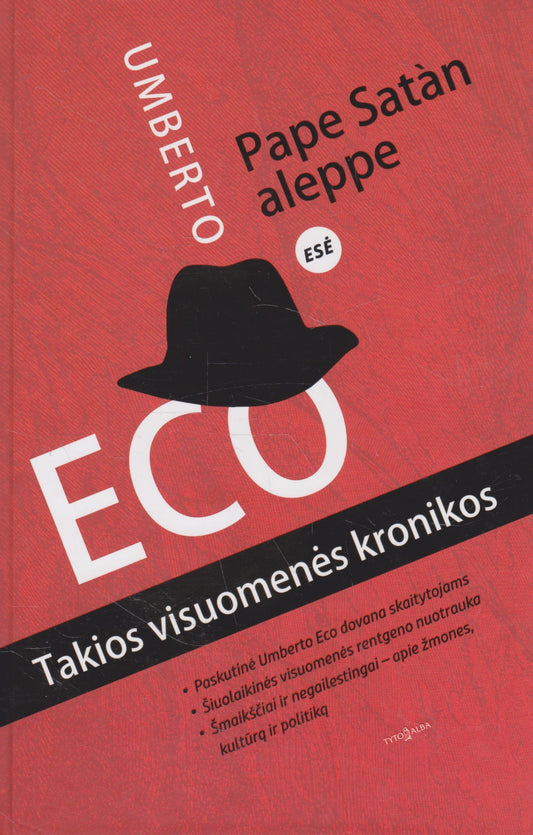 Umberto Eco - Pape Satàn aleppe: takios visuomenės kronikos