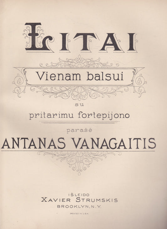 Antanas Vanagaitis - Litai