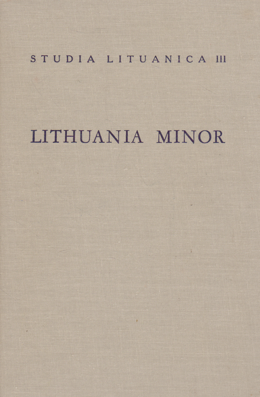 Martin Brakas - Lithuania Minor, 1976 m., New York