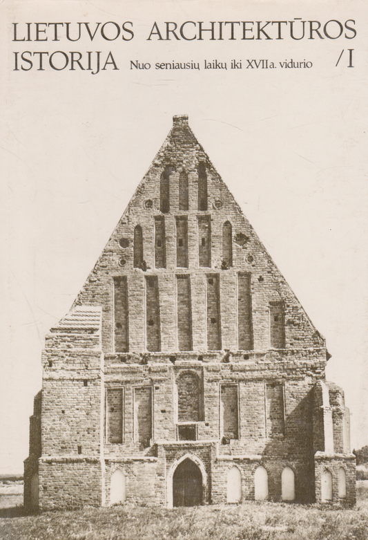 Lietuvos architektūros istorija (2 tomai)