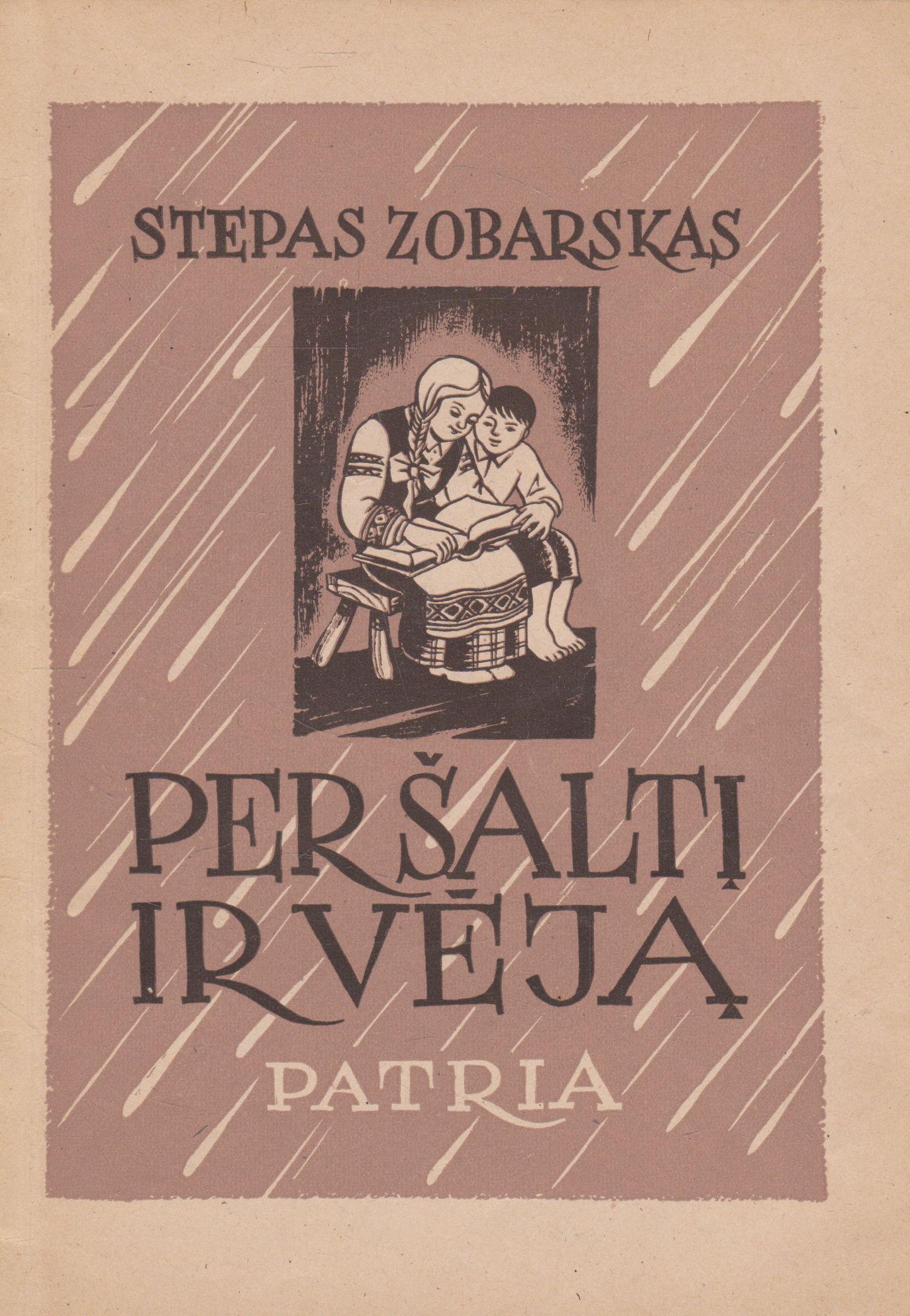 Stepas Zobarskas - Per šaltį ir vėją, Tübingen, 1948 m.