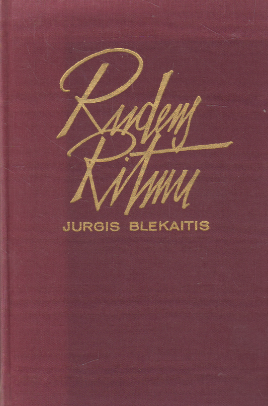 Jurgis Blekaitis - Rudens ritmu, Chicago. 1979