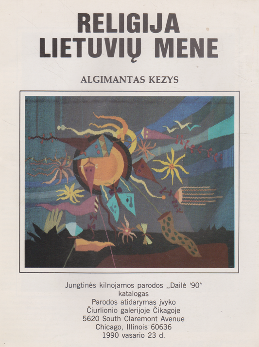 Algimantas Kezys - Religija lietuvių mene
