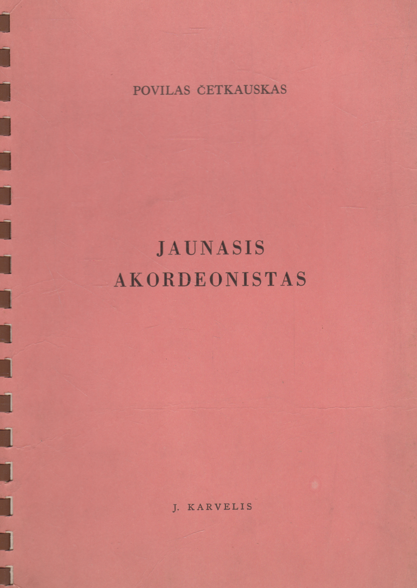 Povilas Četkauskas - Jaunasis Akordeonistas