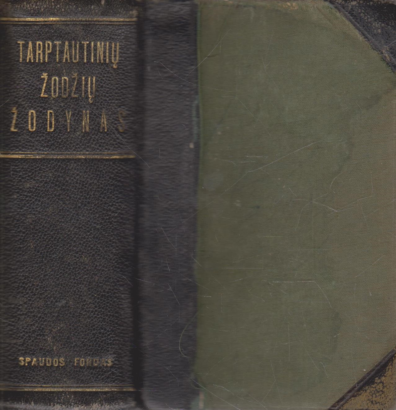 Tarptautinių žodžių žodynas, 1936
