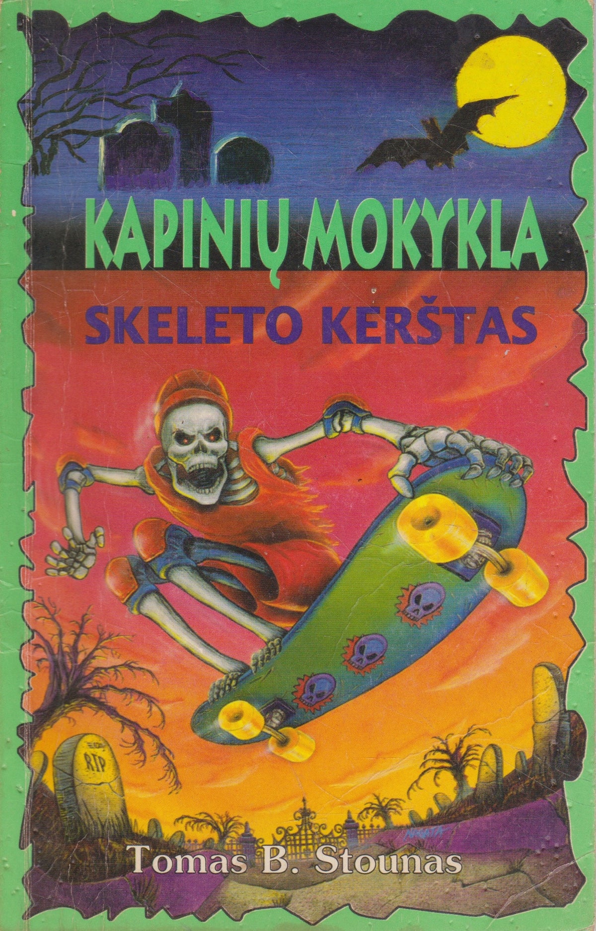 T. B. Stounas - Kapinių mokykla. Skeleto kerštas (žr. būklę)