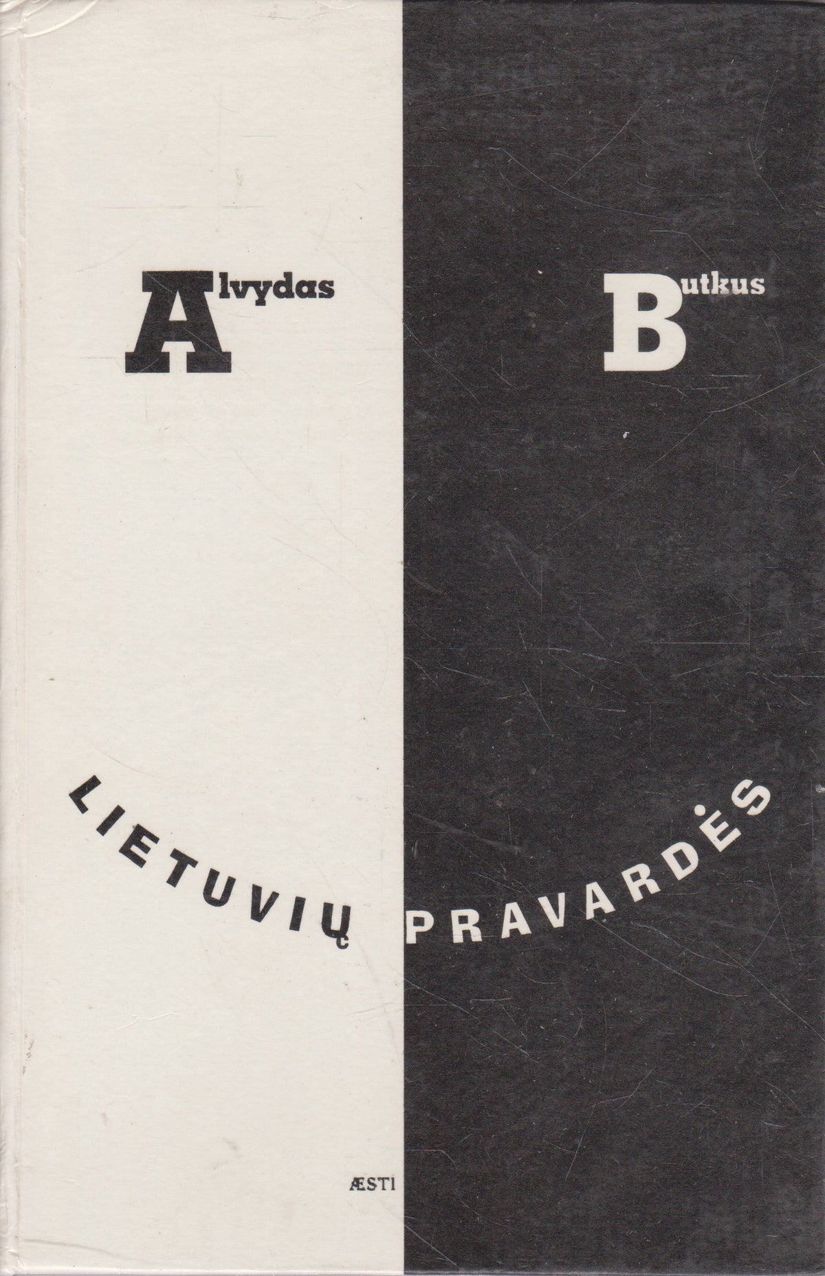 A. Butkus - Lietuvių pravardės