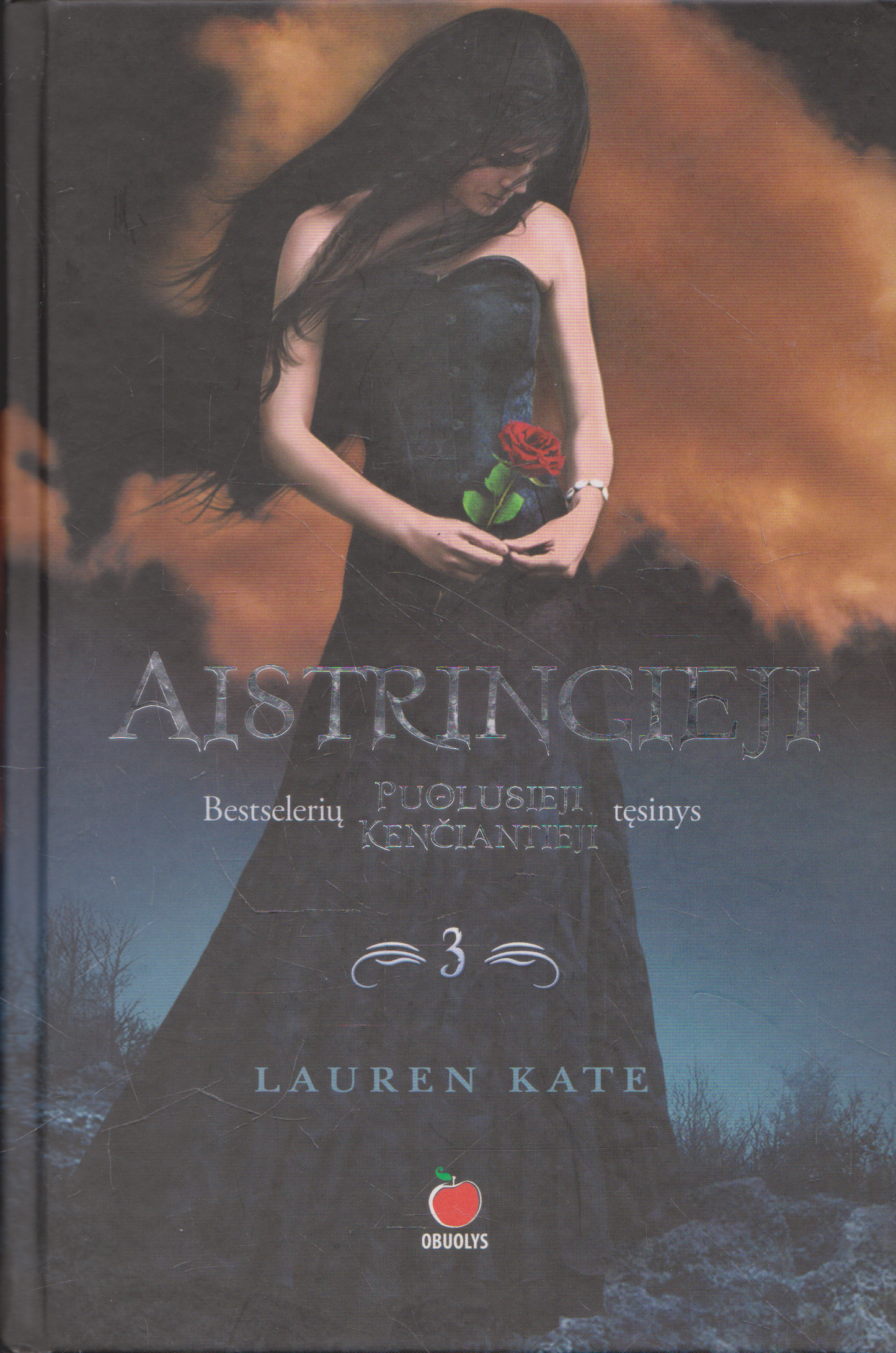 Lauren Kate - Puolusieji, Kenčiantieji, Aistringieji (3 knygų komplektas)